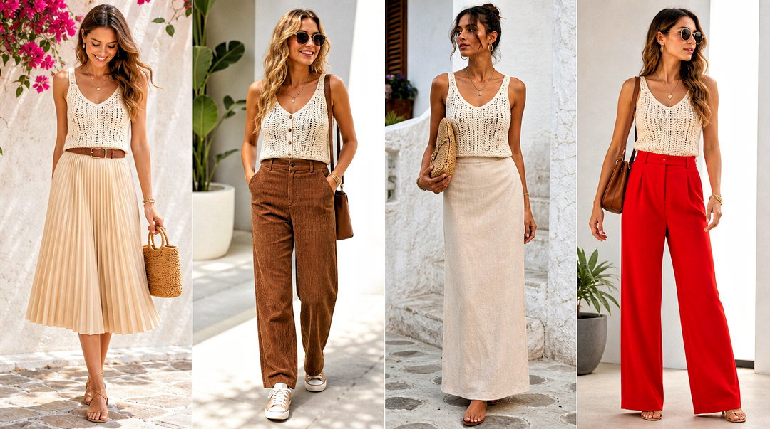 50 Crochet Tank Tops Outfit Ideas for Chic Warm-Weather Style