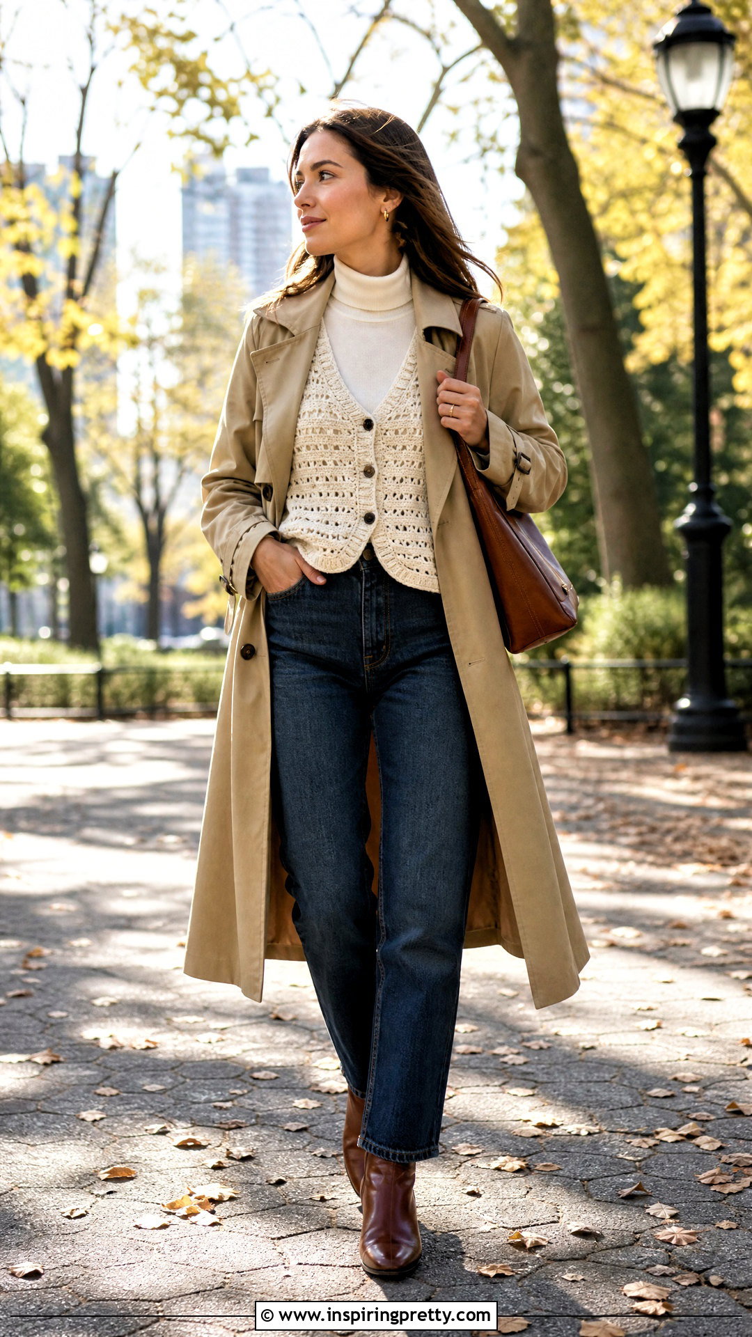 Crochet Top Fall Layered Outfit - 50 simple crochet tops outfit ideas