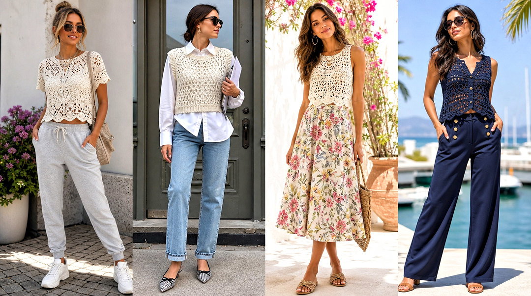 50 Crochet Top Outfit Ideas for Effortless Summer Style