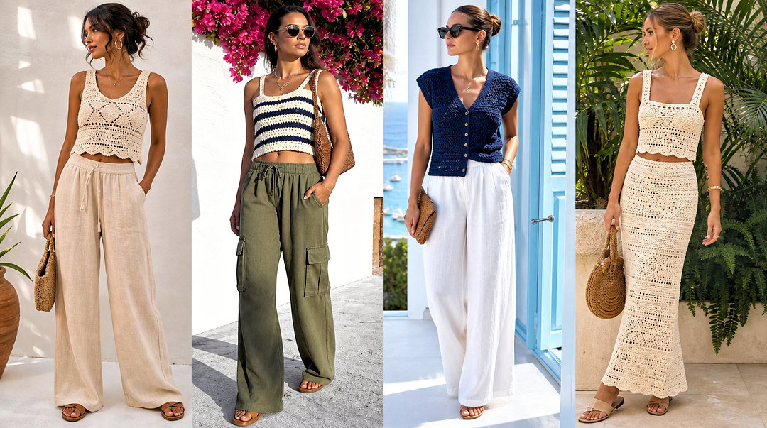 25 Crochet Top Outfit Summer Aesthetic Ideas to Try Now