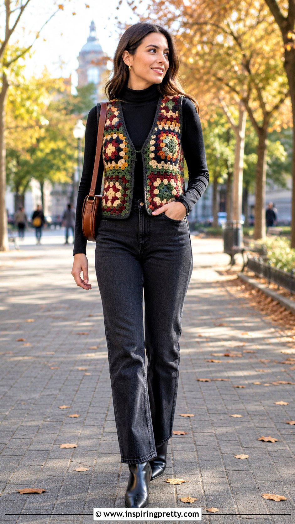 Crochet Top Over A Fitted Turtleneck - 50 crochet tops aesthetic
