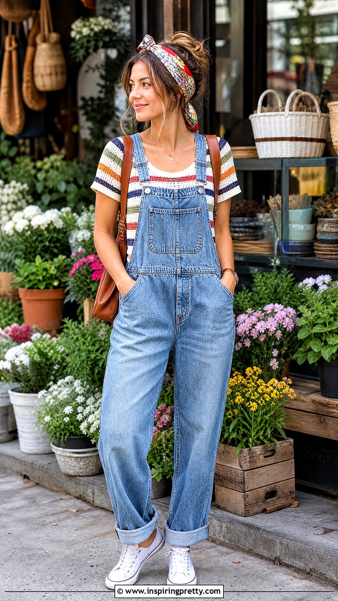Crochet Top Under Denim Overalls - 50 top au crochet ideas