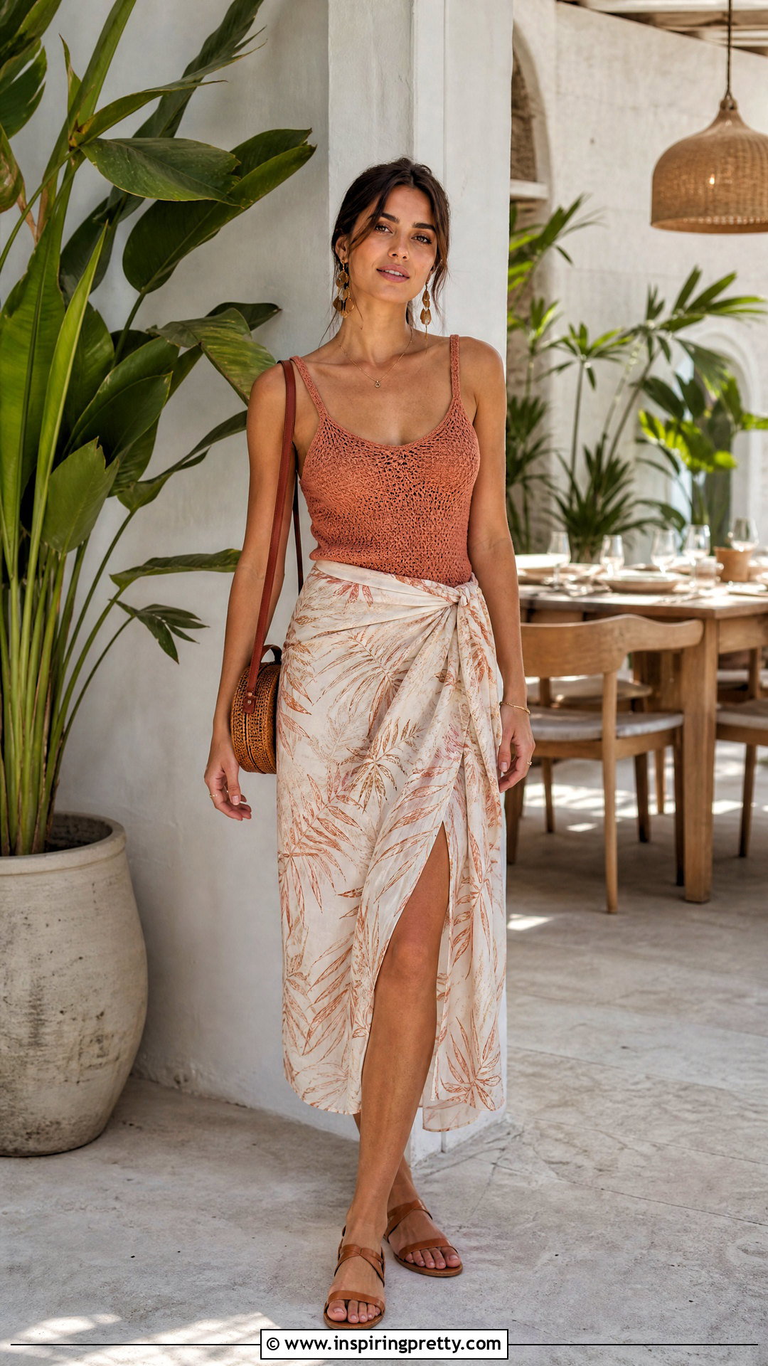 Crochet Top With Wrap Skirt - 50 crochet summer tops outfit ideas