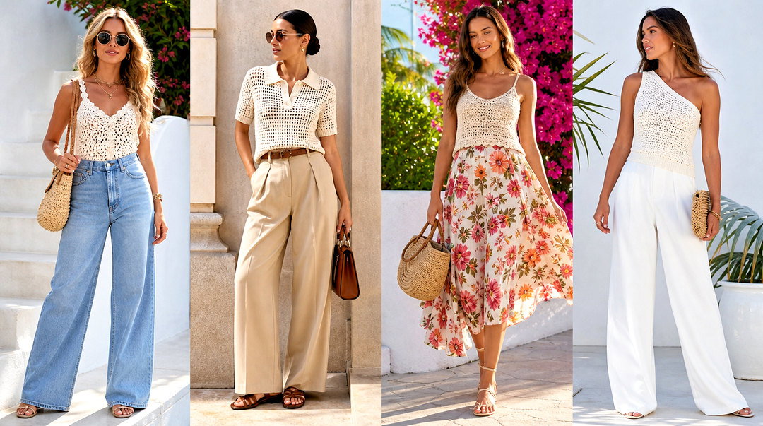 25 Crochet Top for Spring Outfit Ideas for Fresh Seasonal Style
