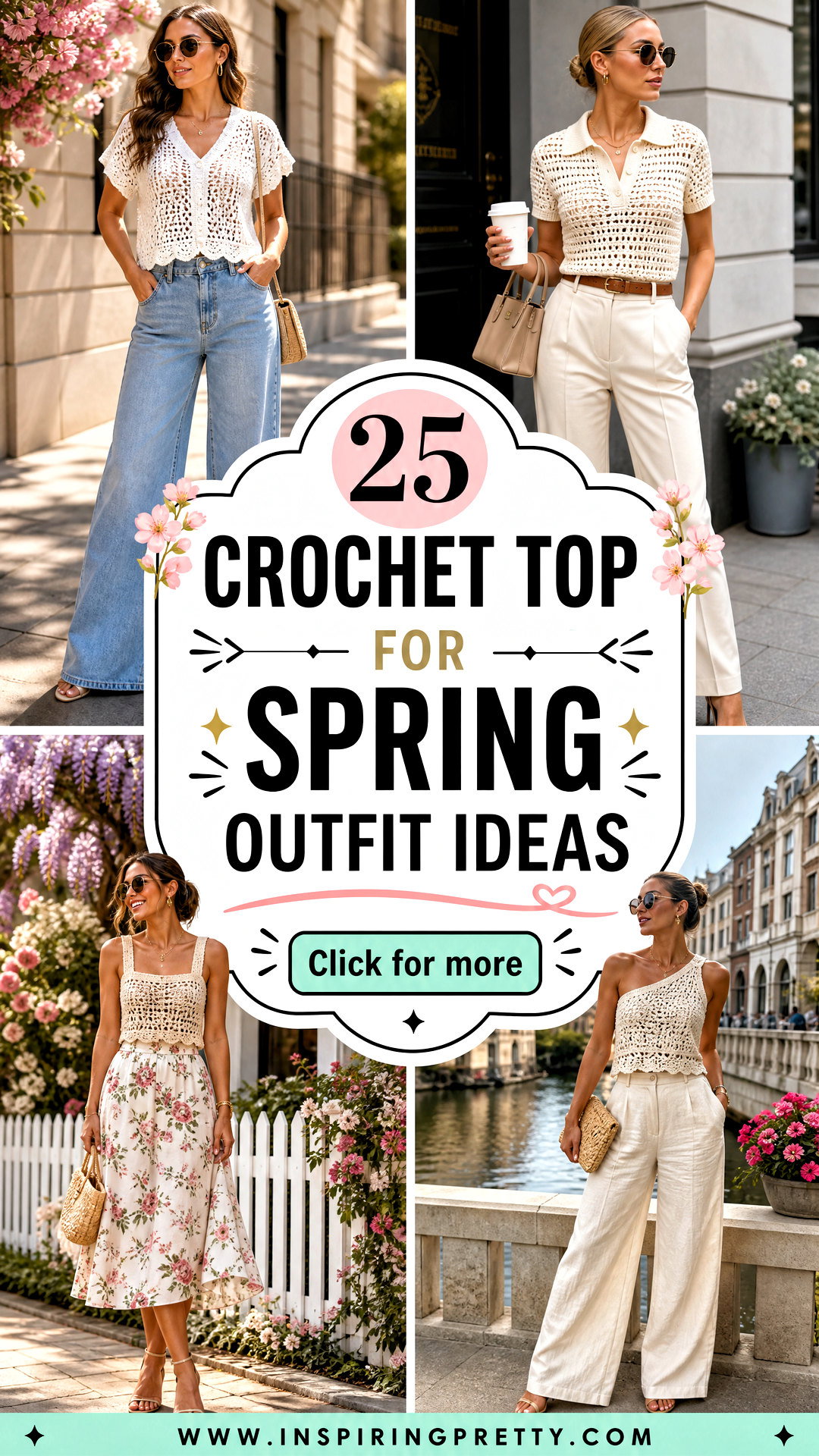 25 Crochet Top for Spring Outfit Ideas for Fresh Seasonal Style - 25 Crochet Top for Spring Outfit Ideas for Fresh Seasonal Style