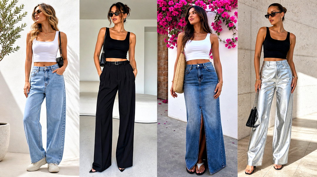 50 Crop Tank Top Outfit Ideas for Easygoing Summer Style