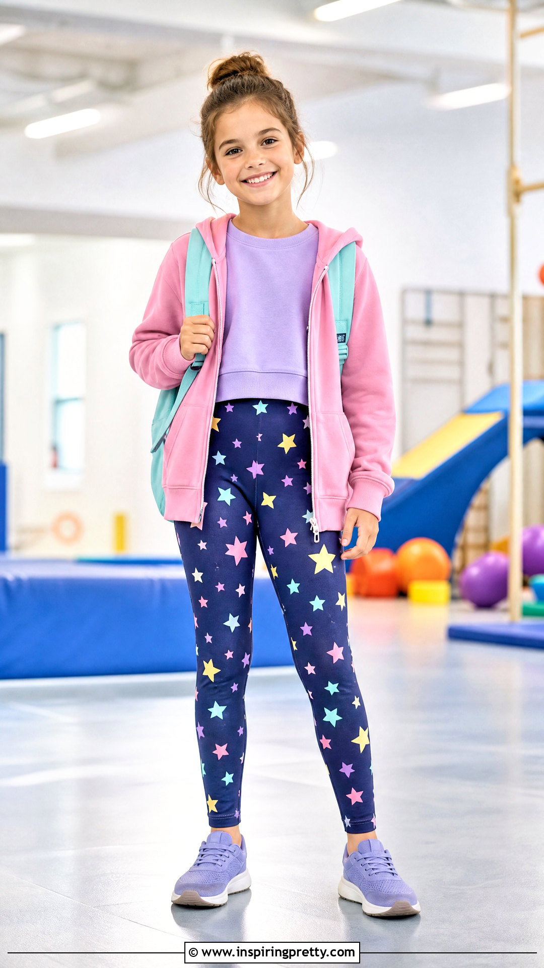 Crop Top And Printed Leggings Outfit - 50 crop tops for kids