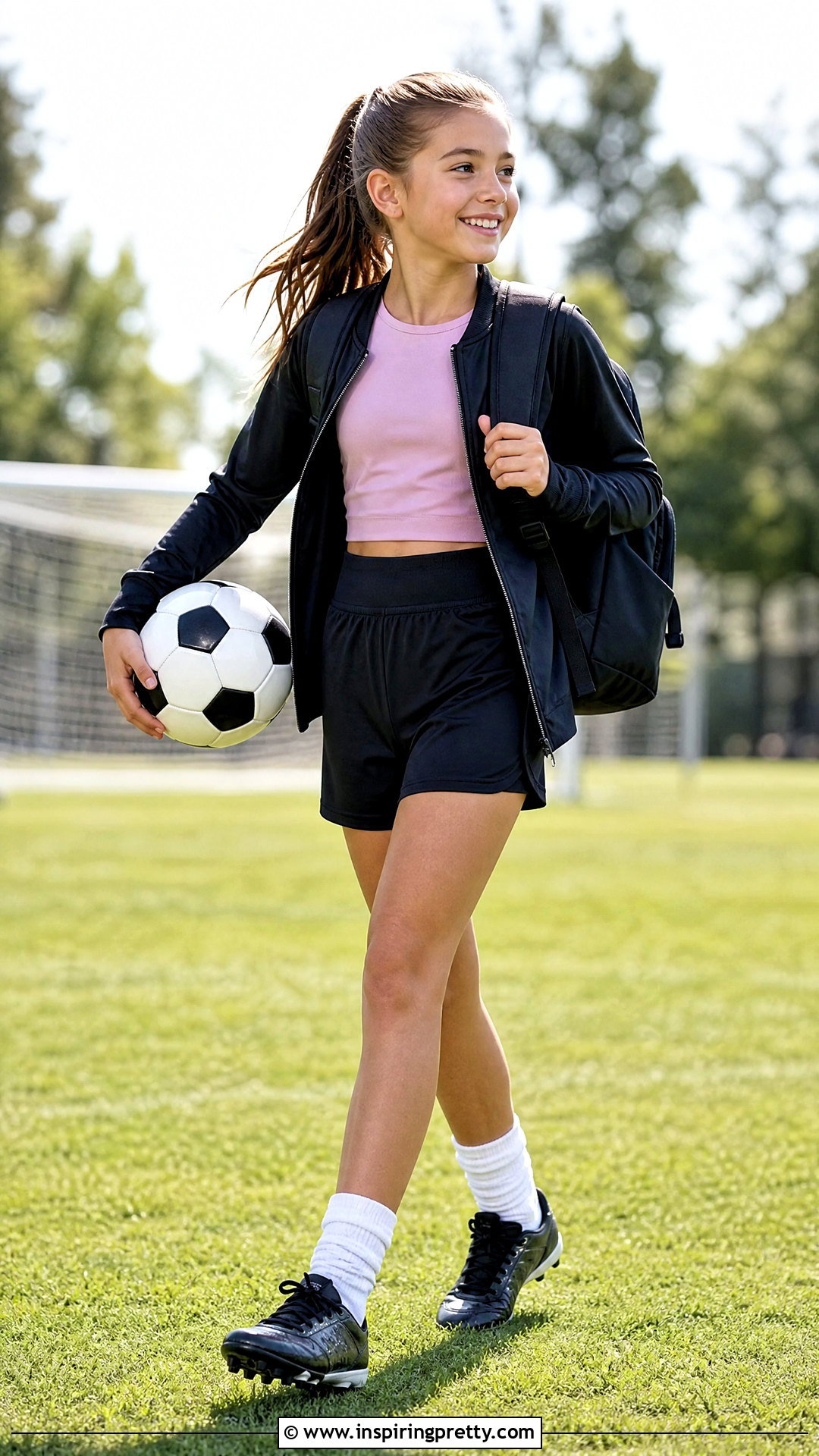 Crop Top And Soccer Shorts Outfit - 50 crop tops for kids