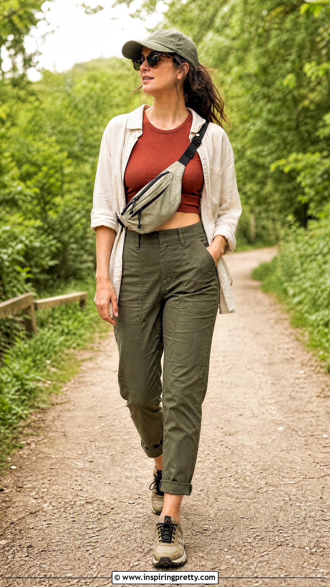 Crop Top And Utility Pants Outfit - 50 crop top for women outfit ideas