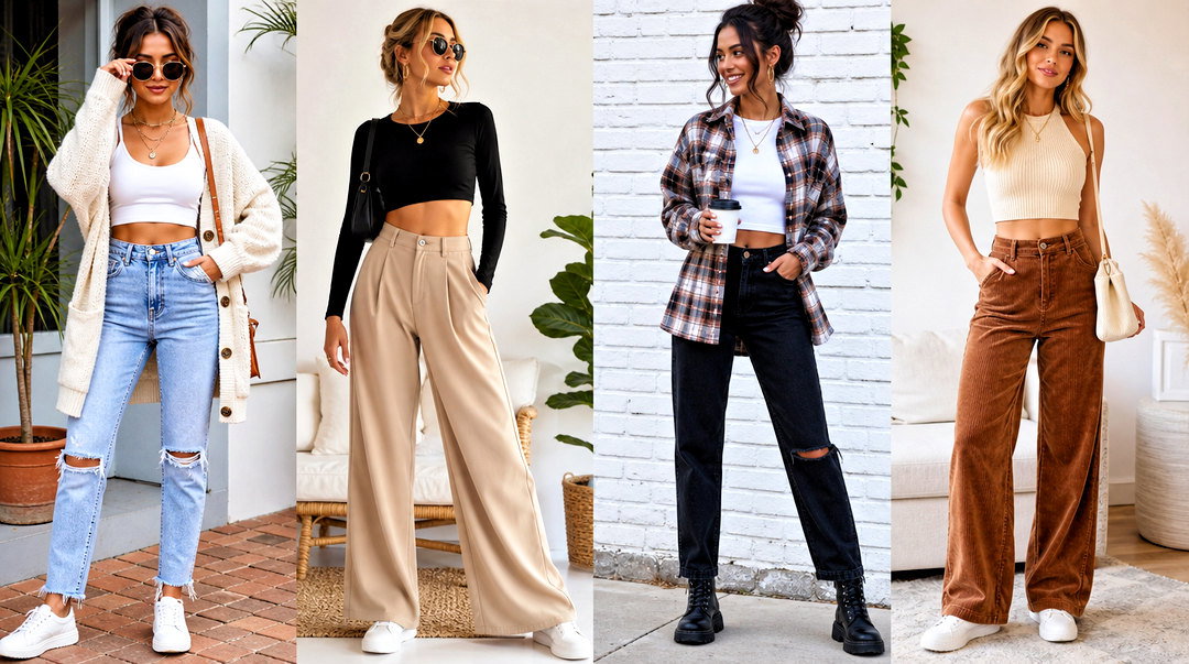 20 Crop Top Fall Fashion Ideas: Cozy Seasonal Looks to Try