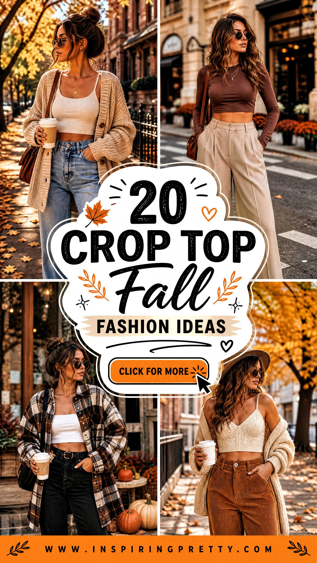 20 Crop Top Fall Fashion Ideas Cozy Seasonal Looks to Try - 20 Crop Top Fall Fashion Ideas: Cozy Seasonal Looks to Try