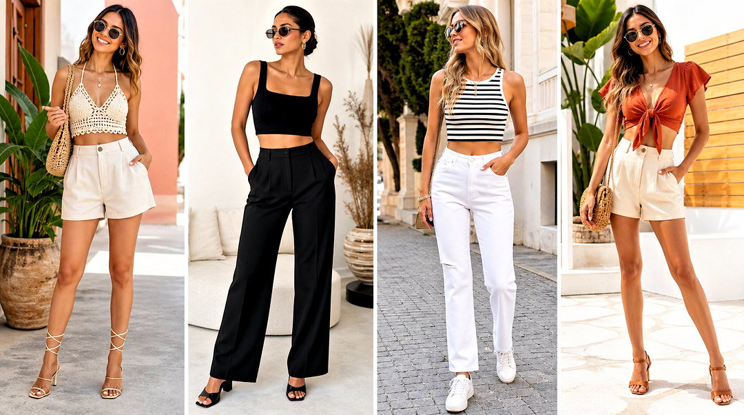 50 Crop Top Ideas for Fresh Summer Looks to Elevate Your Wardrobe