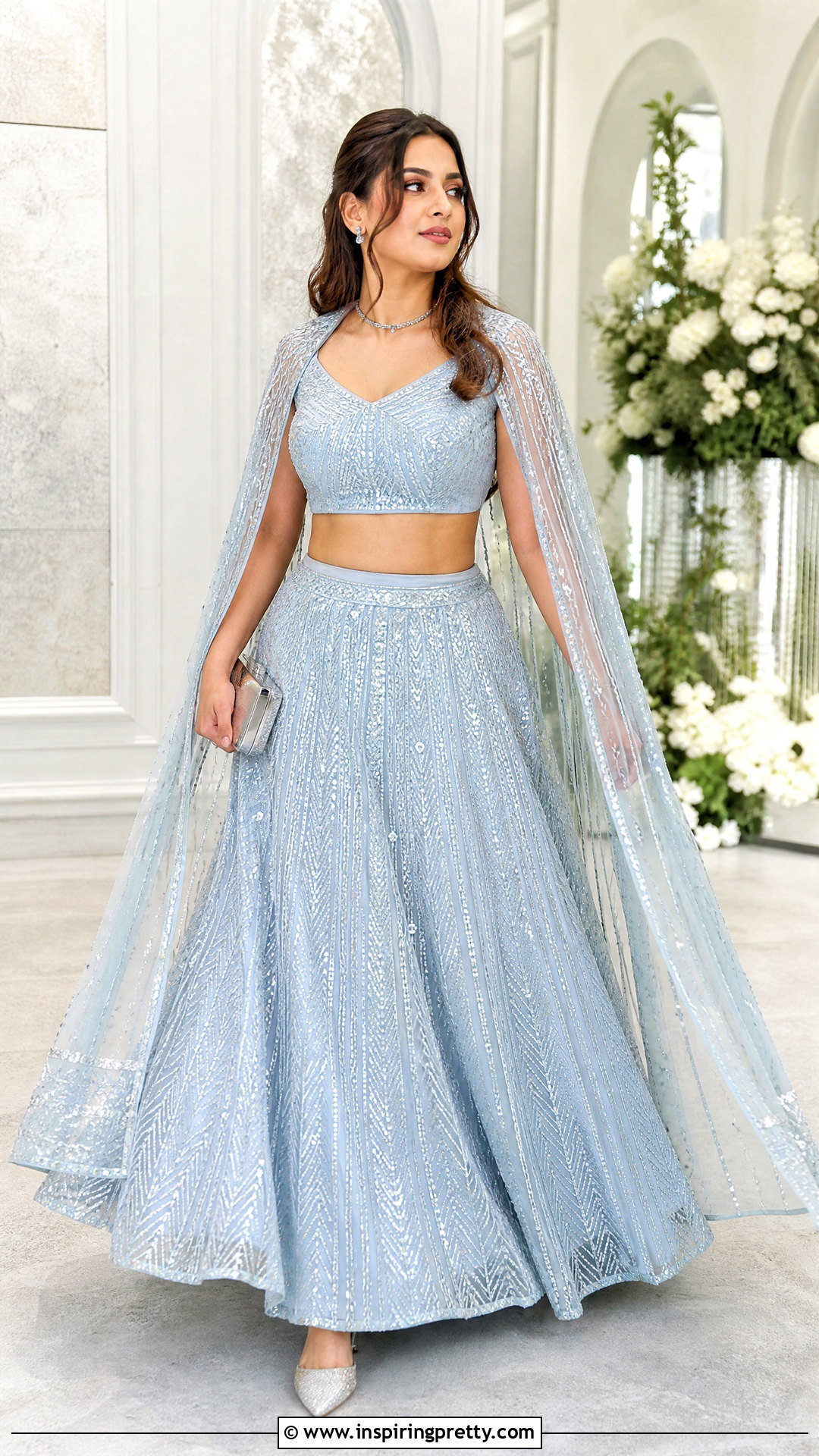 Crop Top Lehenga With Cape - 20 crop top lehenga simple outfit ideas