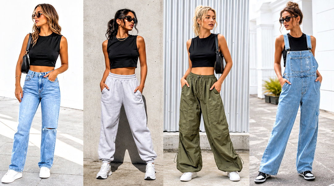 20 Crop Top Muscle Shirt Outfit Ideas for Sporty Style to Try