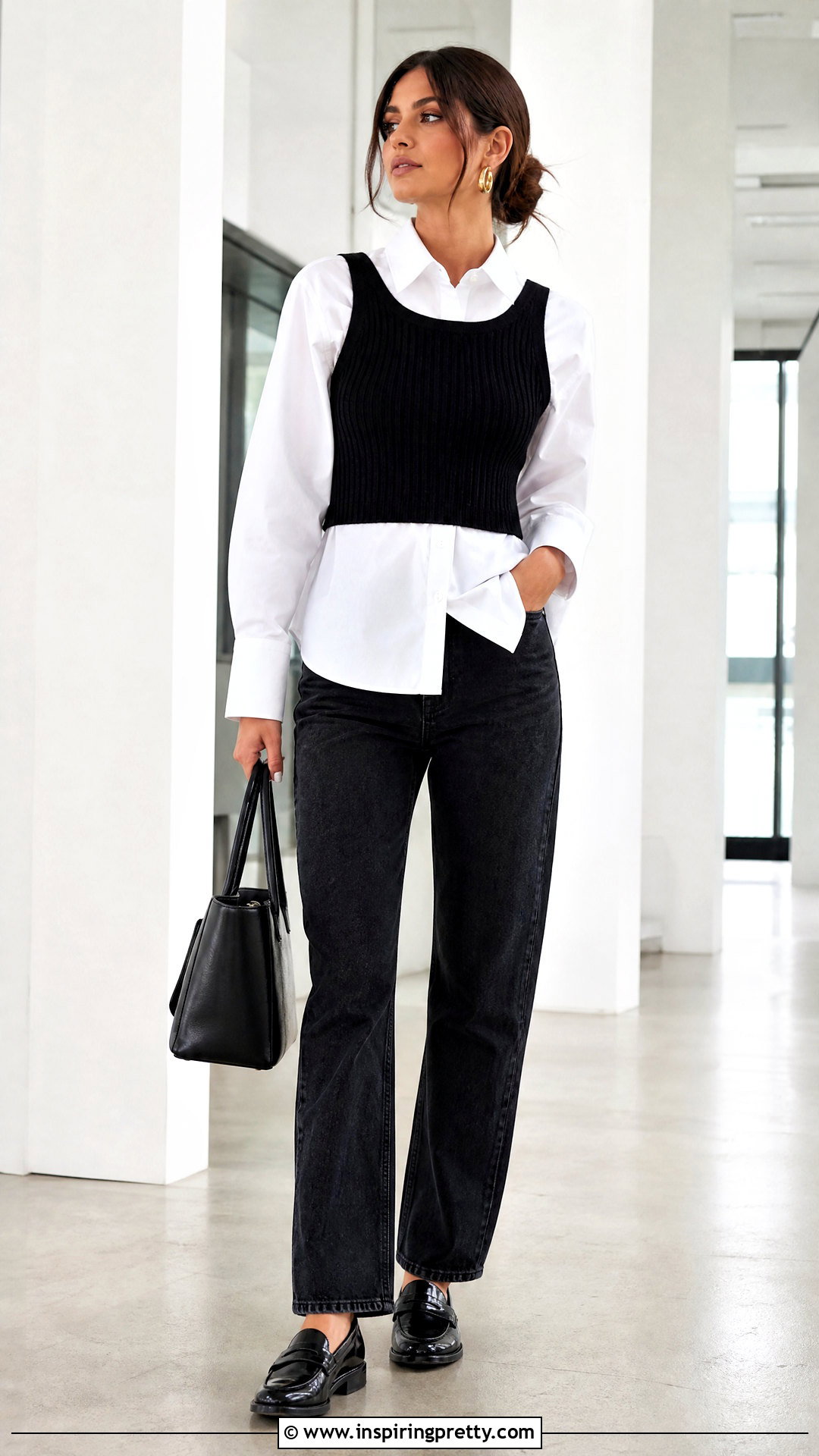 Crop Top Over A Button Down Shirt - 20 Pics Of Crop Tops outfit ideas