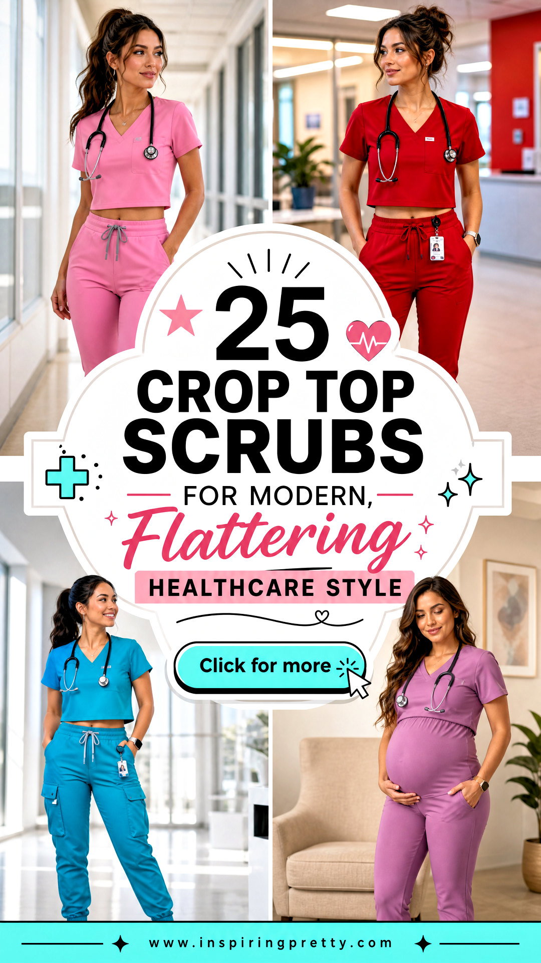25 Crop Top Scrubs for Modern Flattering Healthcare Style - 25 Crop Top Scrubs for Modern, Flattering Healthcare Style