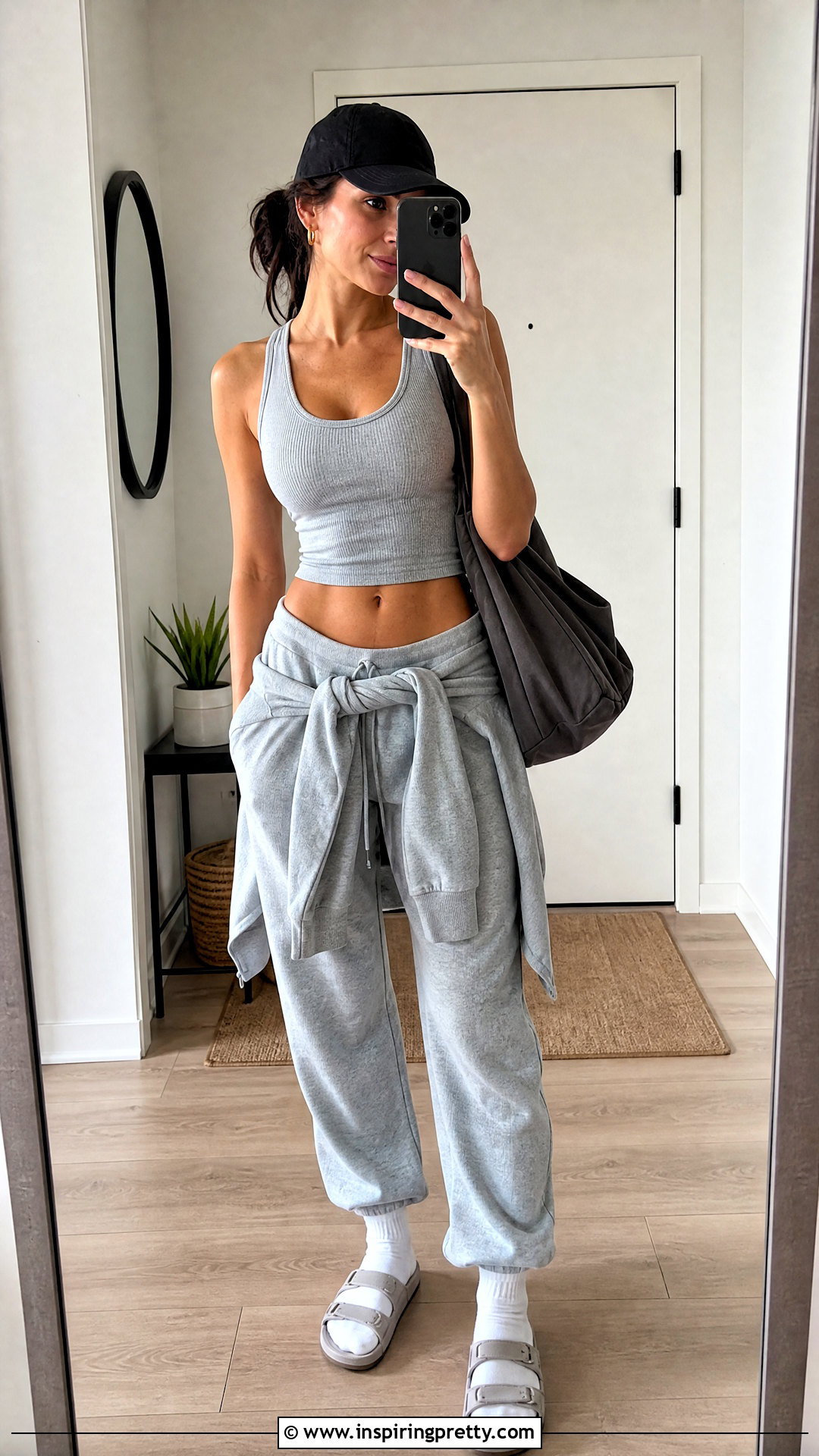 Crop Top With Joggers And Slides - 25 thai king crop top outfit ideas