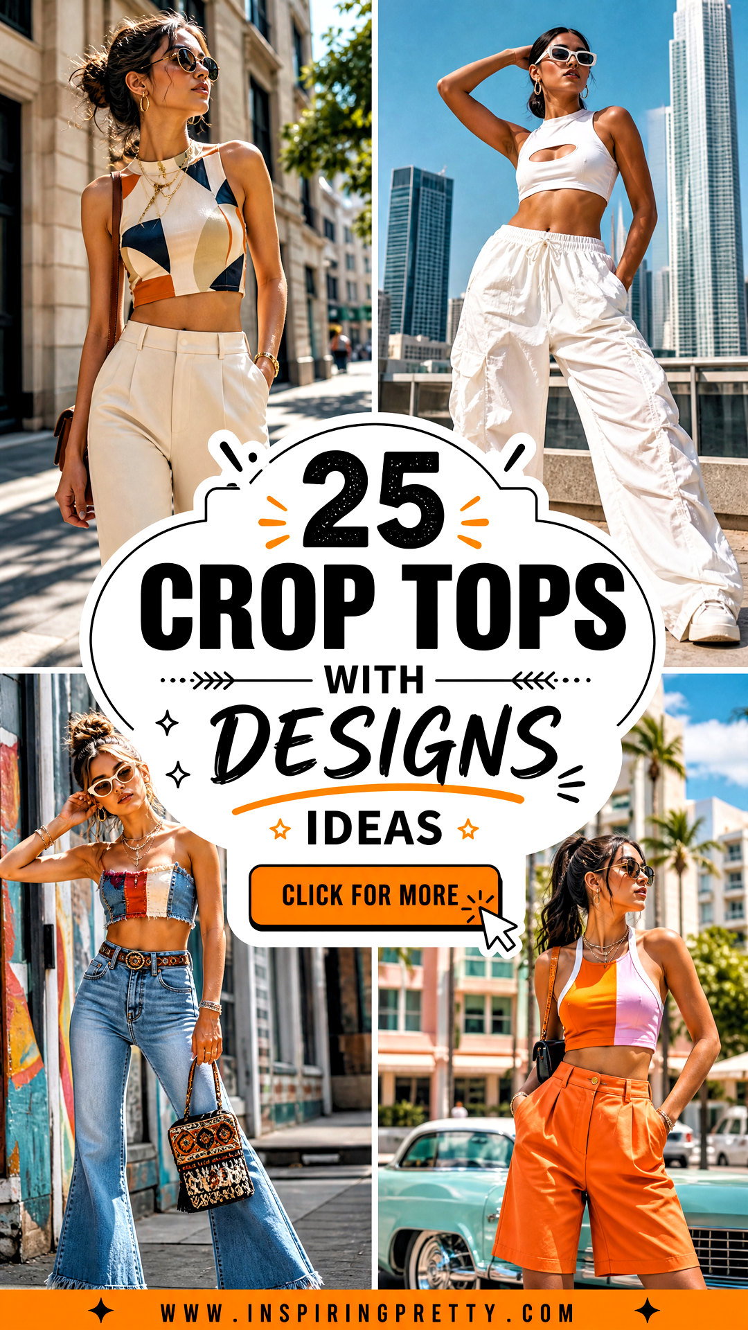 25 Crop Tops With Designs for Fresh Creative Summer Looks - 25 Crop Tops With Designs for Fresh, Creative Summer Looks