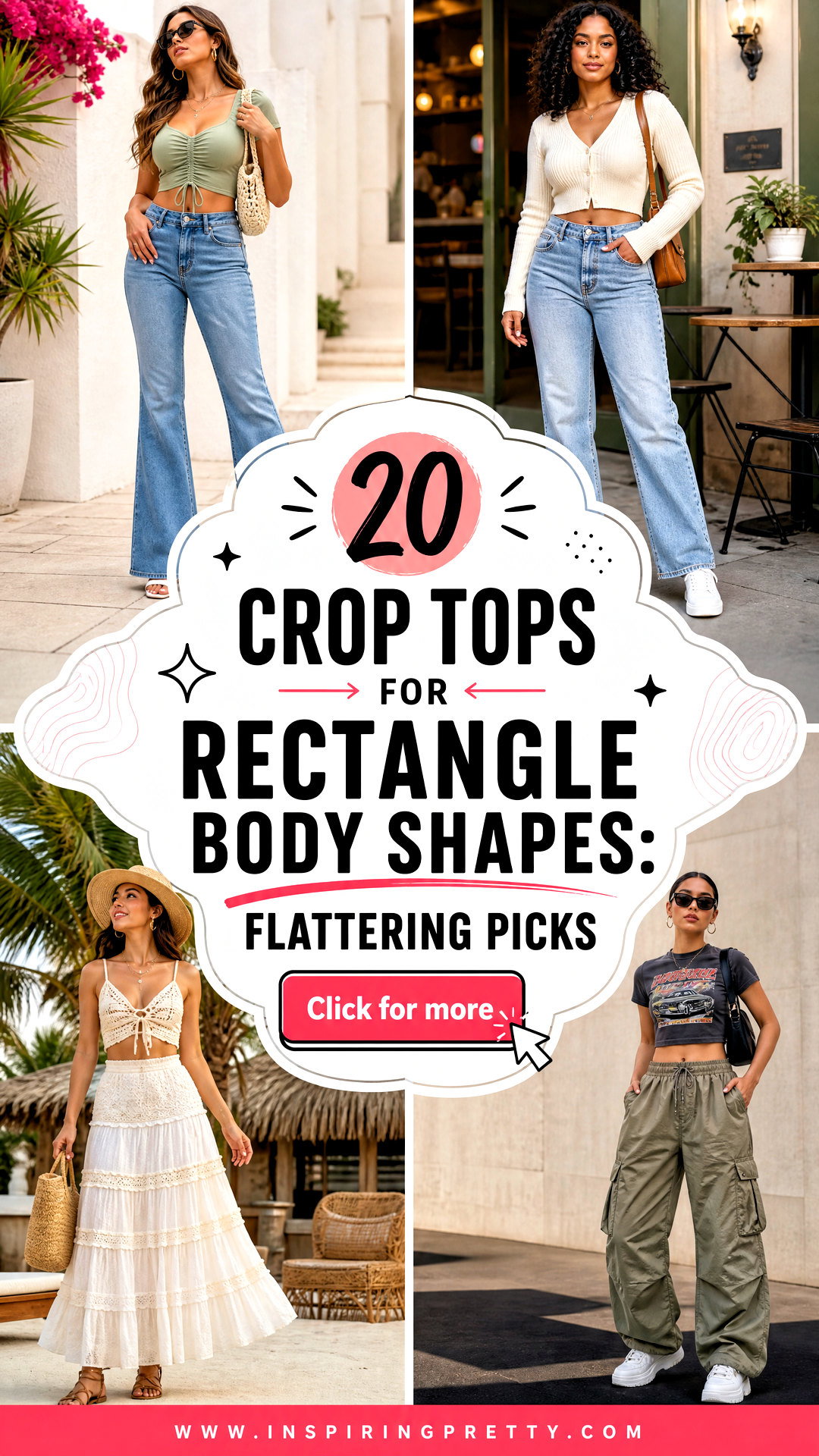 20 Crop Tops for Rectangle Body Shapes Flattering Picks - 20 Crop Tops for Rectangle Body Shapes: Flattering Picks