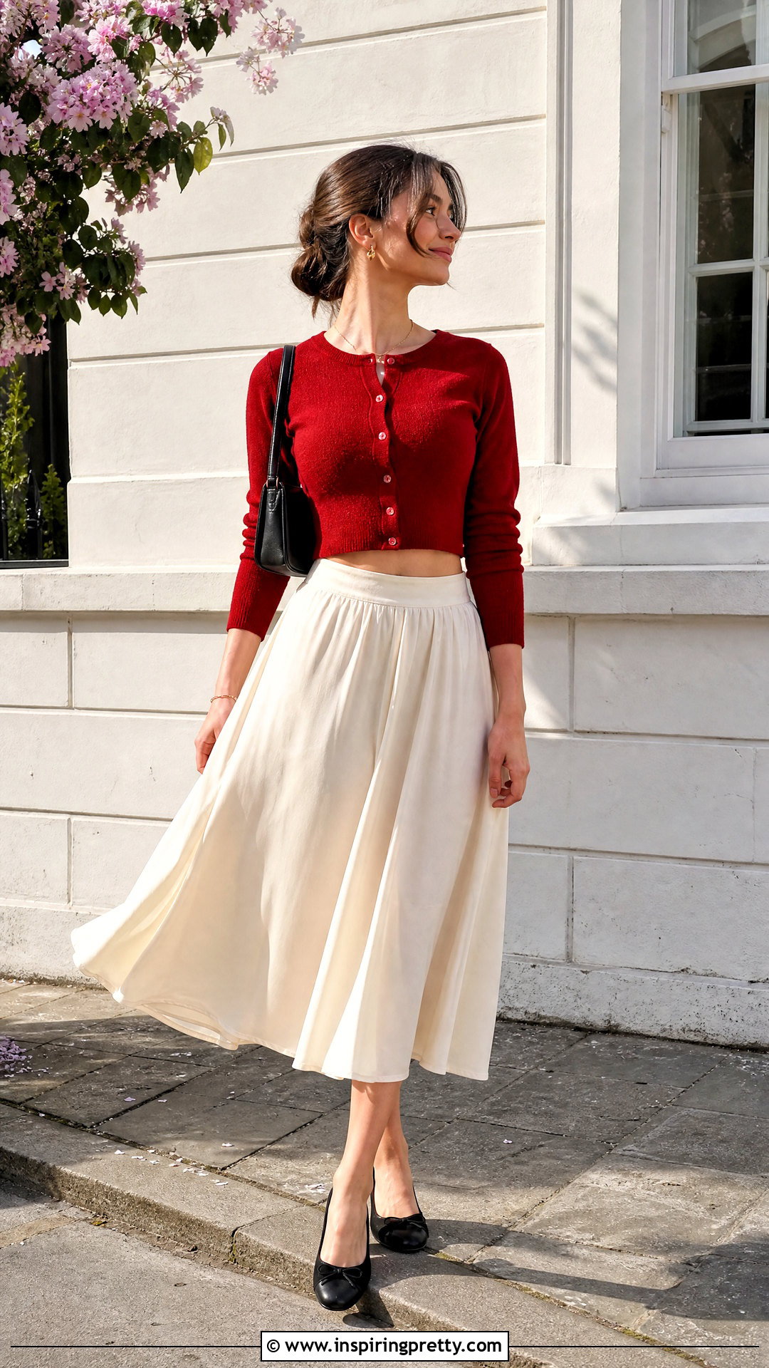 Cropped Cardigan Top Outfit - 50 chic top outfit ideas