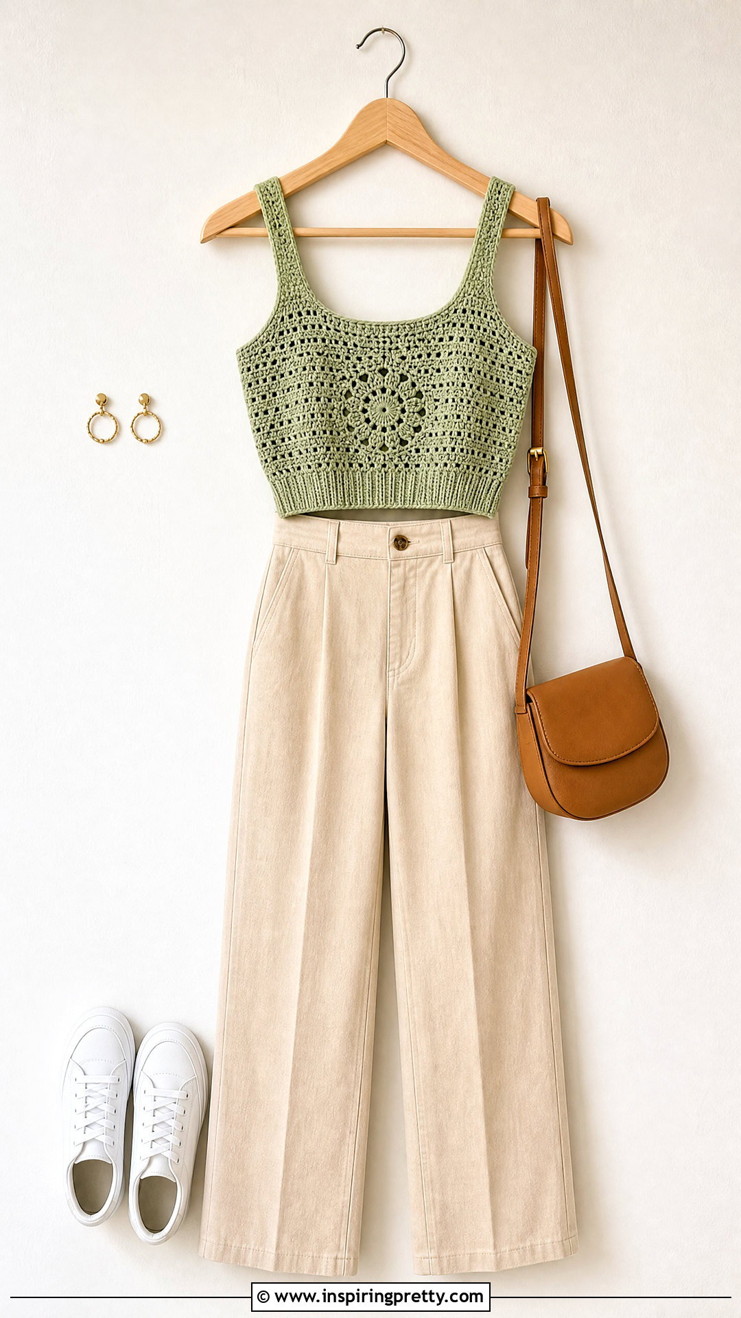 Cropped Crochet Tank Top Outfit On Hanger - 20 crochet tank top on hanger ideas