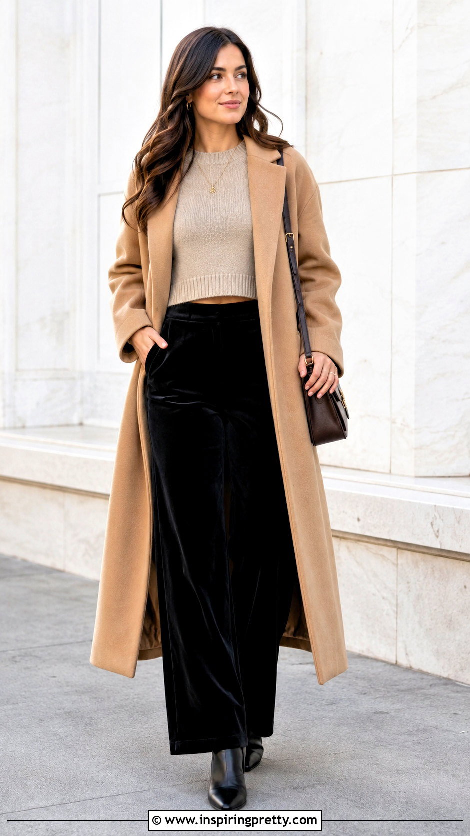 Cropped Sweater With Velvet Pants - 25 tops for velvet pants