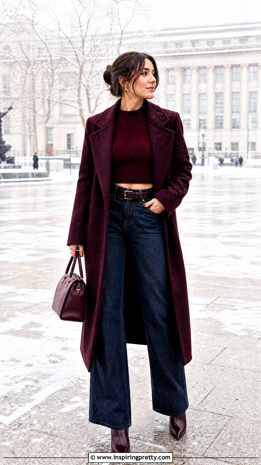 Cropped Sweater With Wide Leg Jeans - 50 tops for wide leg jeans