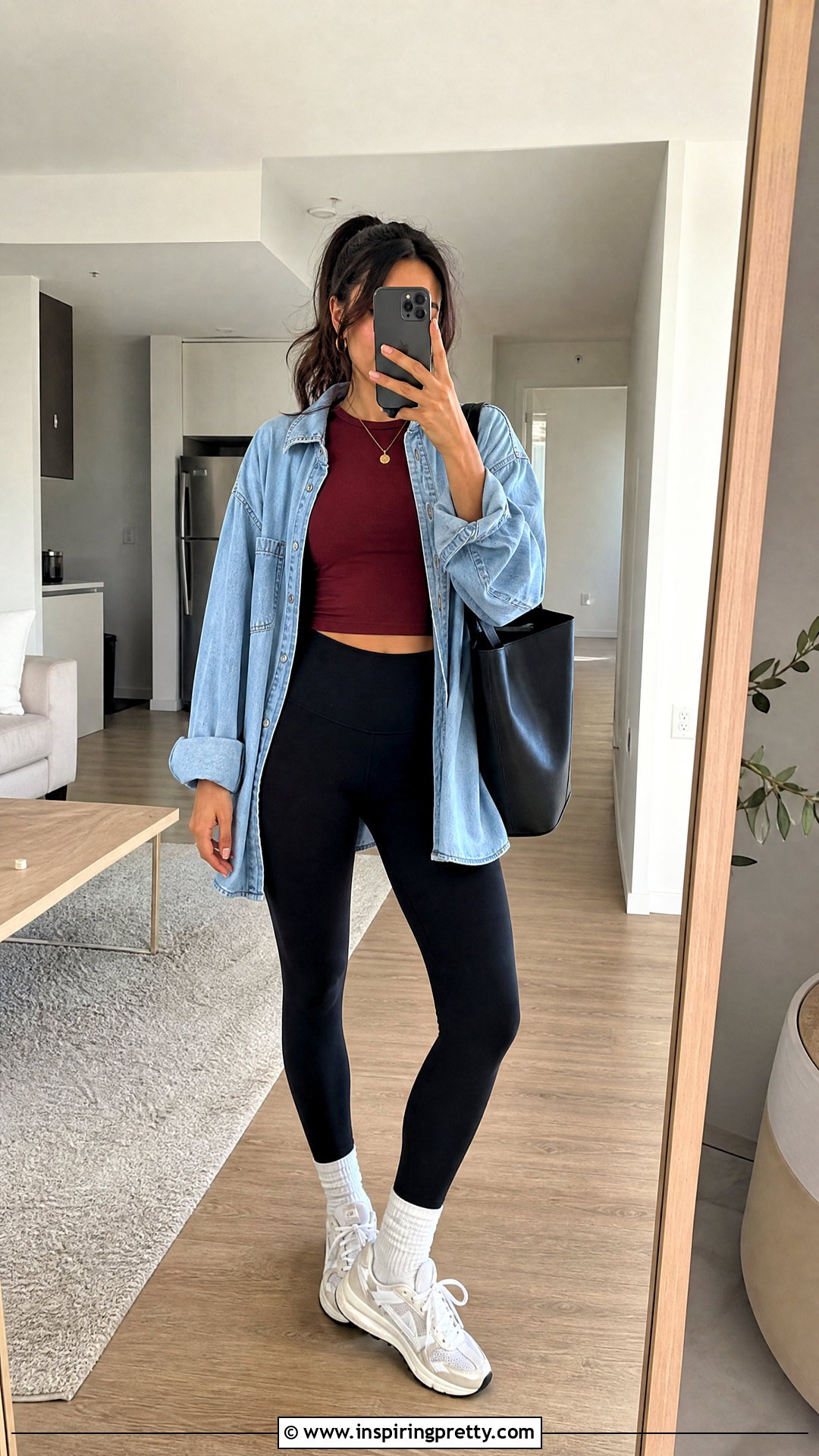 Cropped Tank Top With Leggings - 50 cropped tank top outfit ideas
