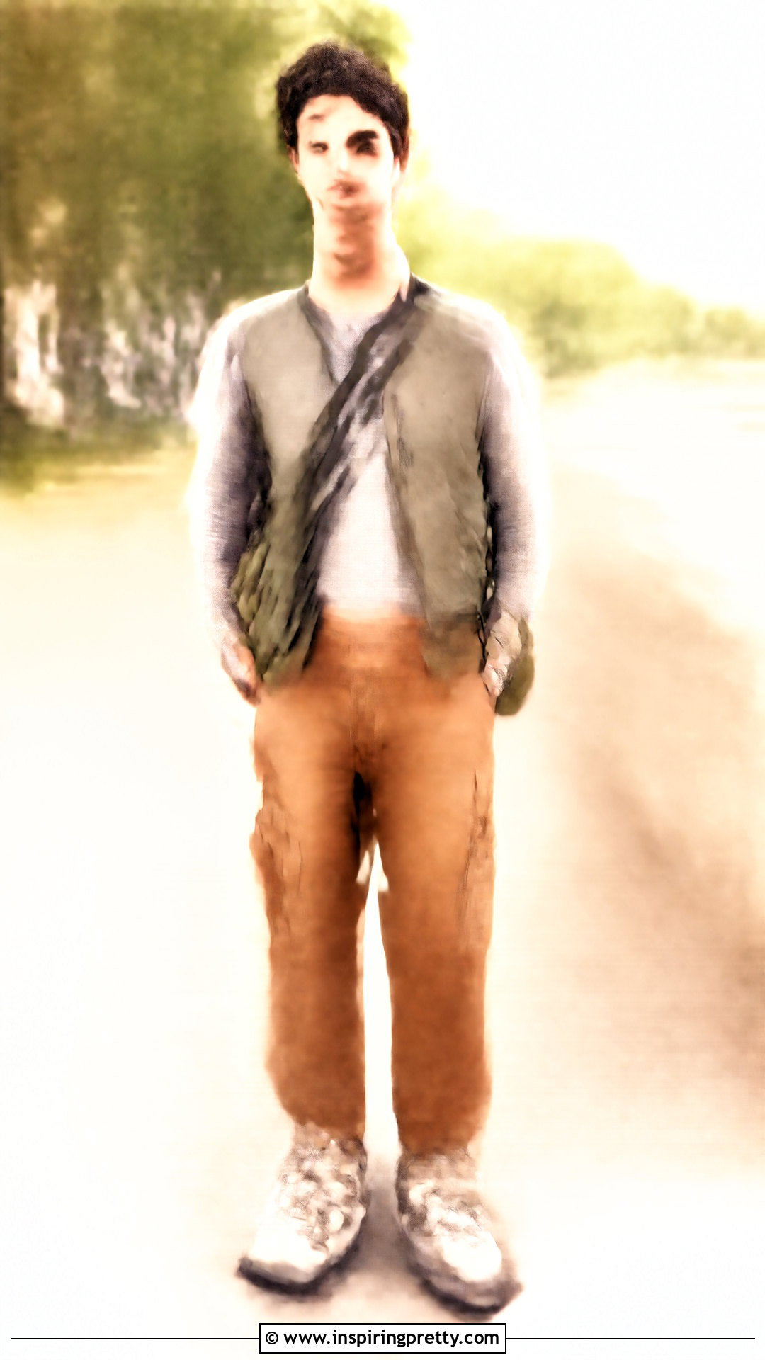Cropped Thermal Top With Utility Pants - 50 male crop top outfits