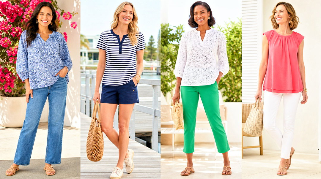 20 Crown and Ivy Tops Outfit Ideas for Fresh Preppy Style