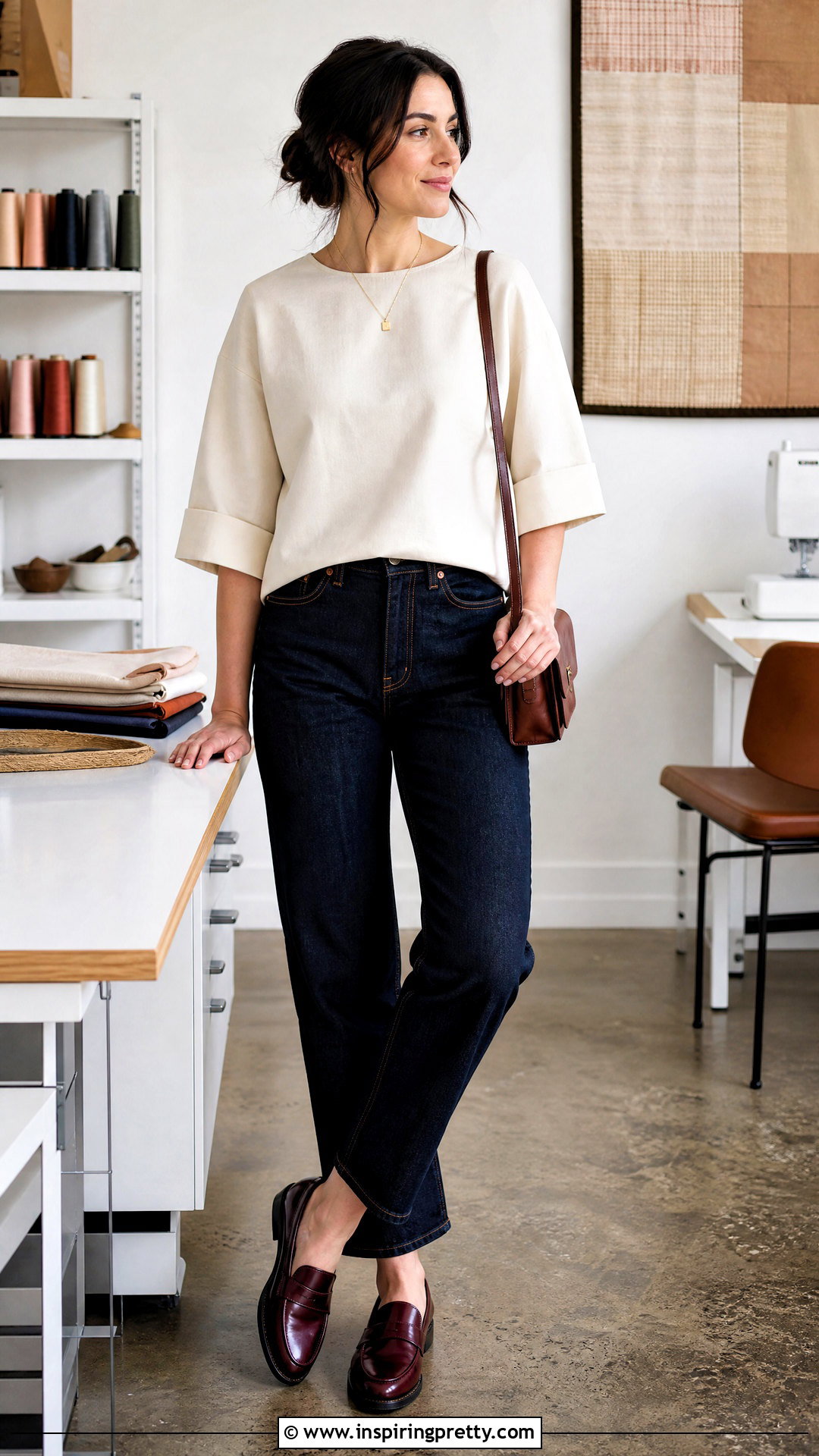 Cuff Sleeve Boxy Top - how to make a boxy top (20 ways)