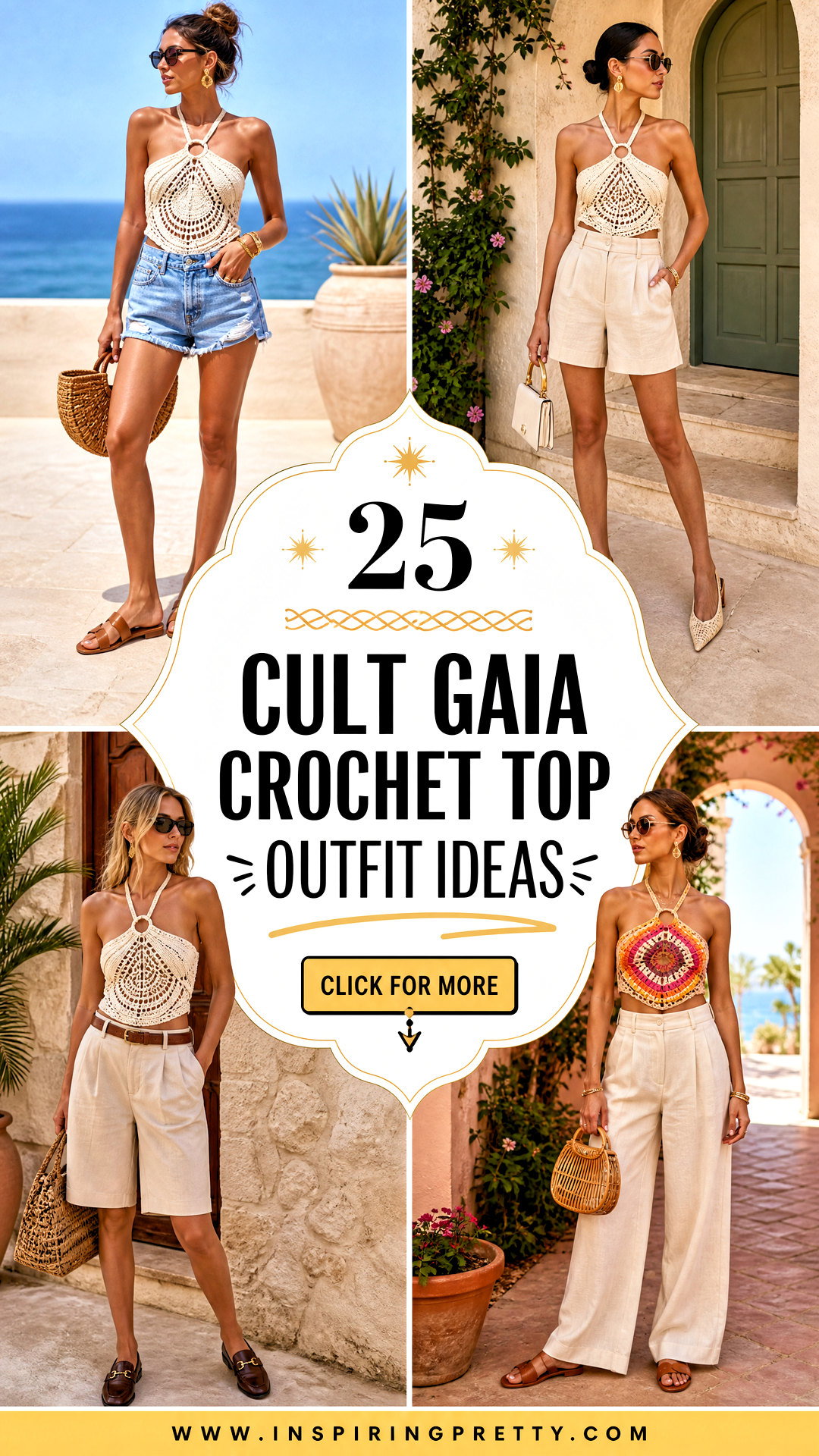 25 Cult Gaia Crochet Top Outfit Ideas for Chic Resort Style - 25 Cult Gaia Crochet Top Outfit Ideas for Chic Resort Style