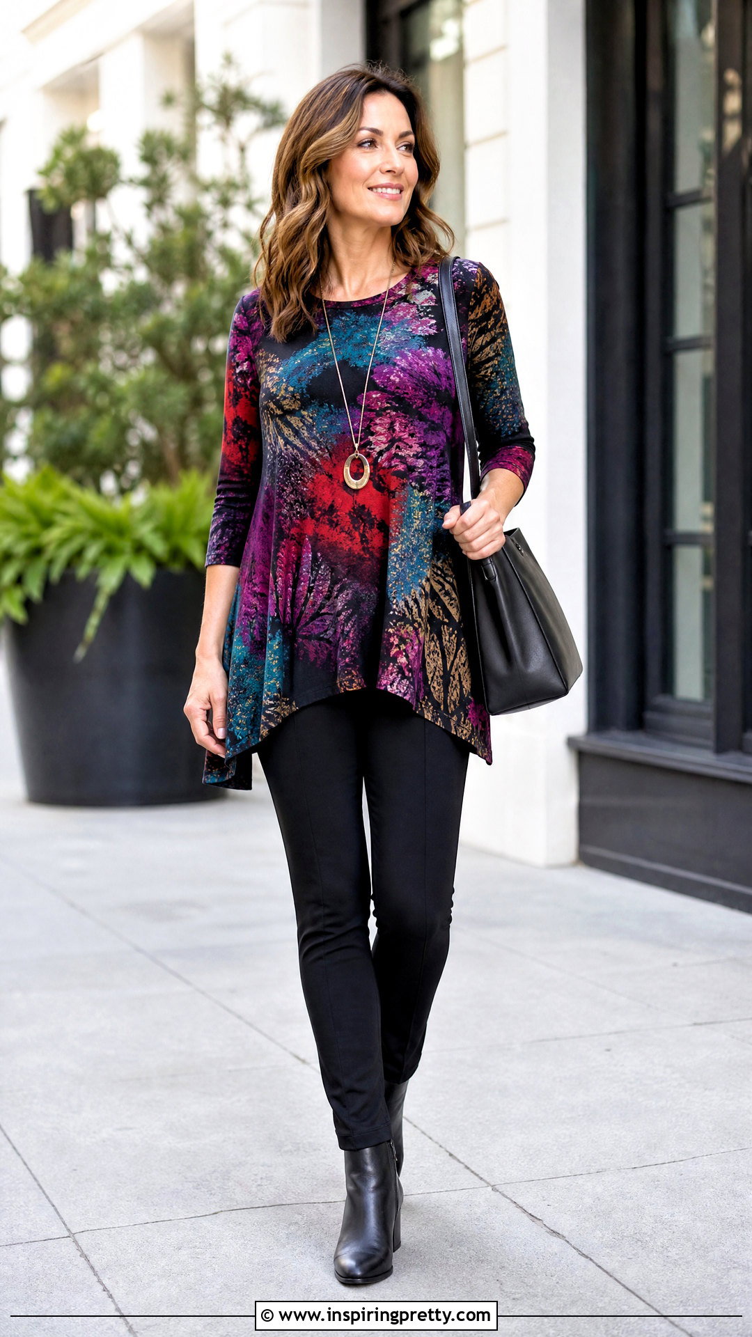 Cupio Tunic Top With Slim Pants - 20 cupio tops outfit ideas
