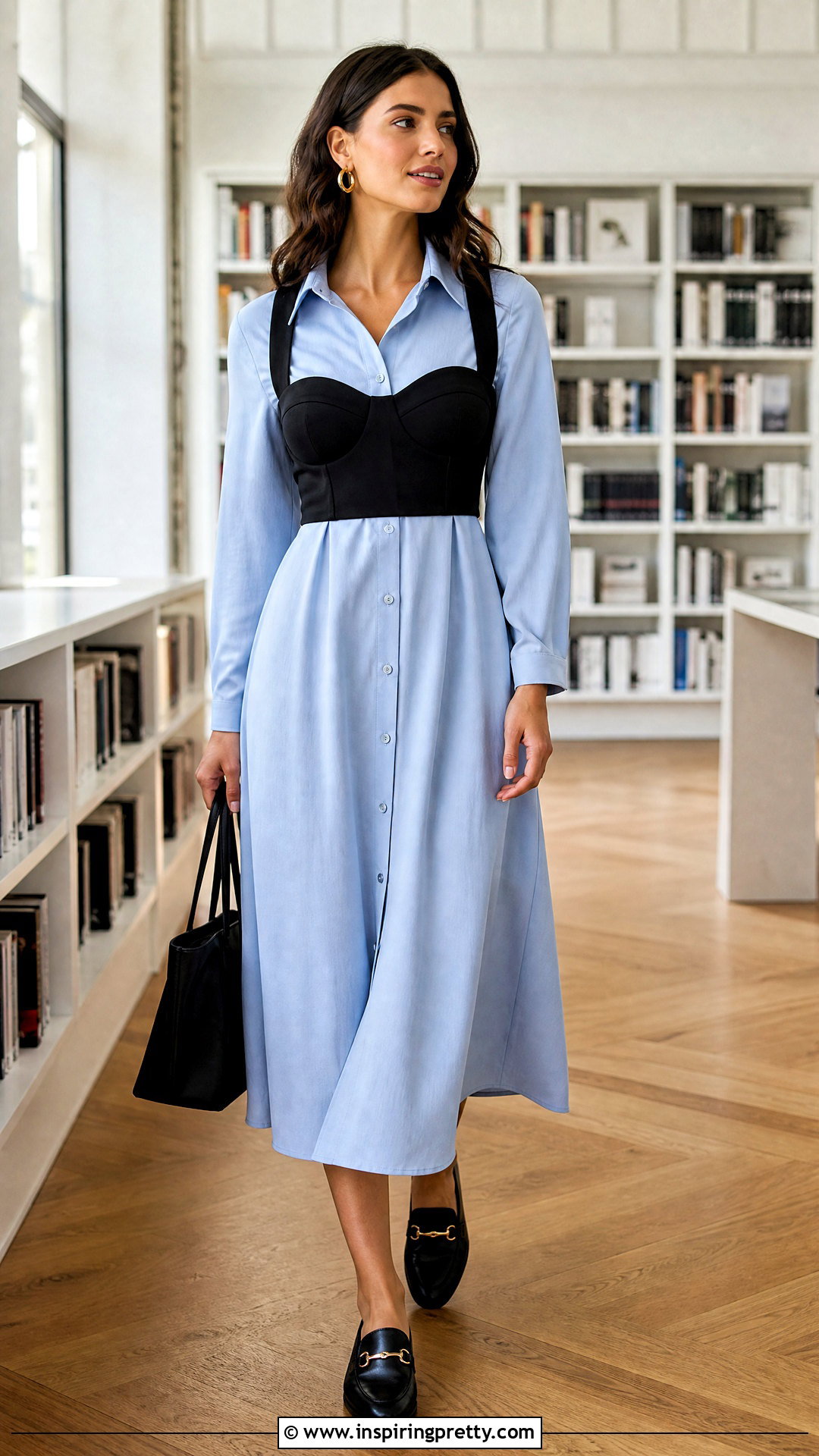 Cupless Top With Button Down Dress - 25 Cupless Top outfit ideas