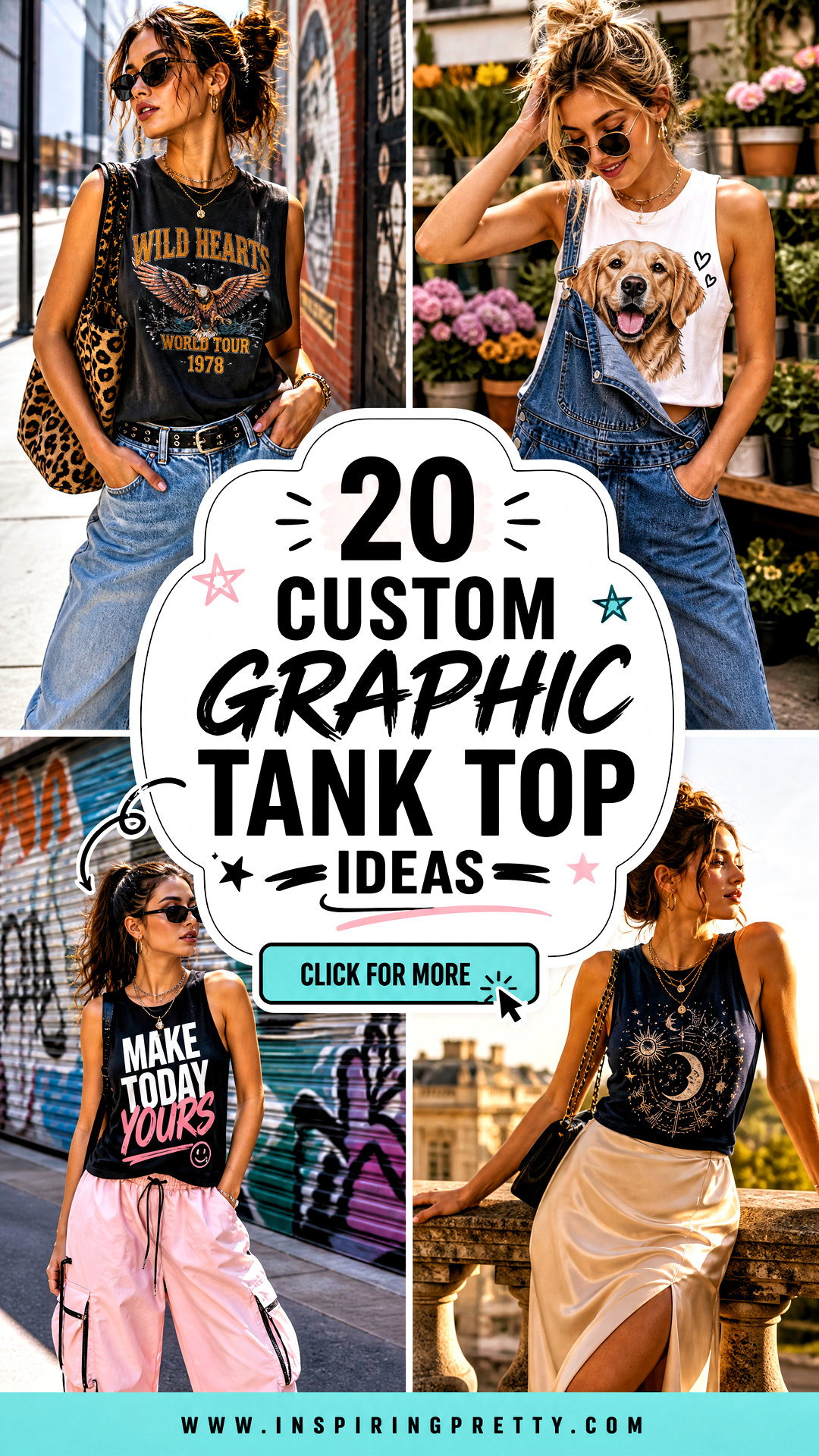 20 Custom Graphic Tank Top Ideas for Unique Personal Style - 20 Custom Graphic Tank Top Ideas for Unique Personal Style