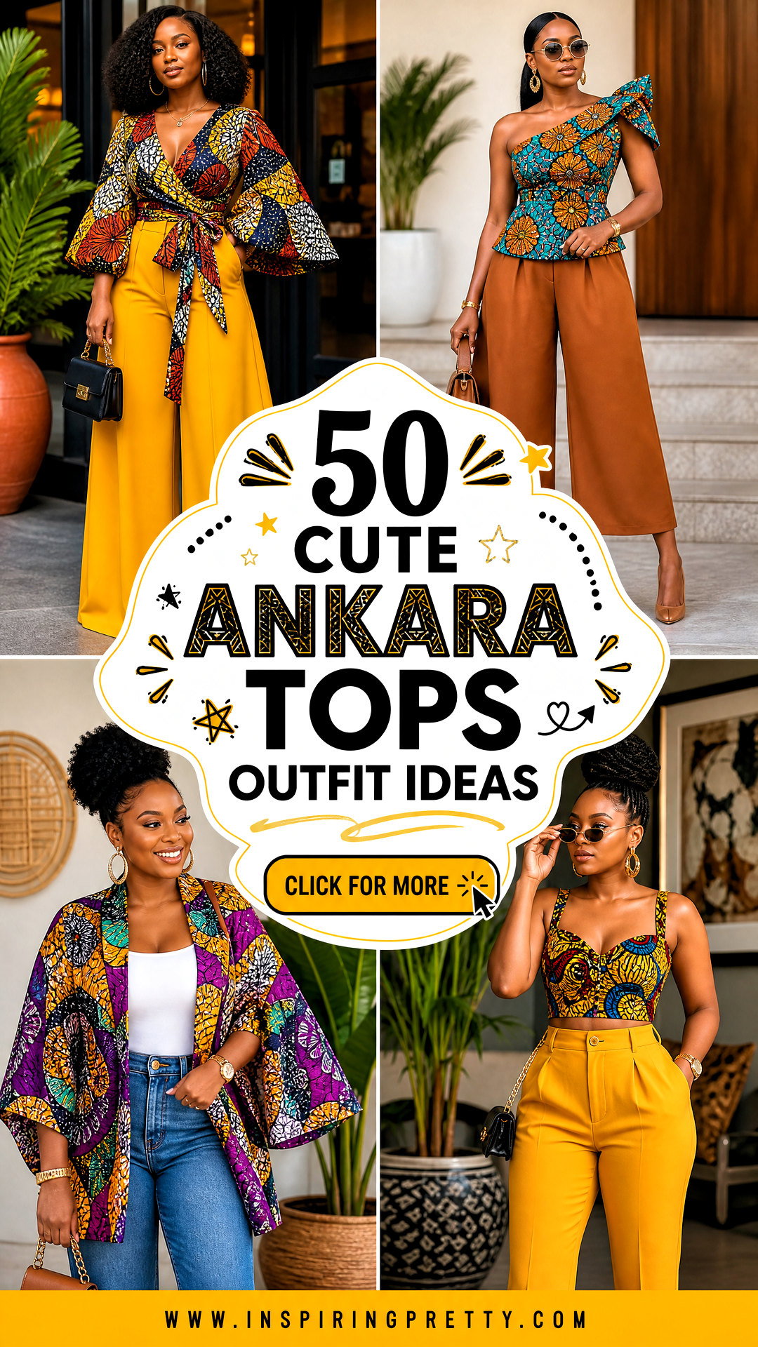 50 Cute Ankara Tops Outfit Ideas for Vibrant Modern Style - 50 Cute Ankara Tops Outfit Ideas for Vibrant Modern Style