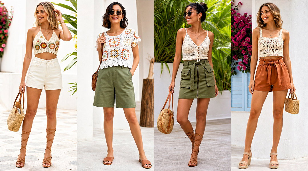 50 Cute Crochet Tops Outfit Ideas for Dreamy Summer Style