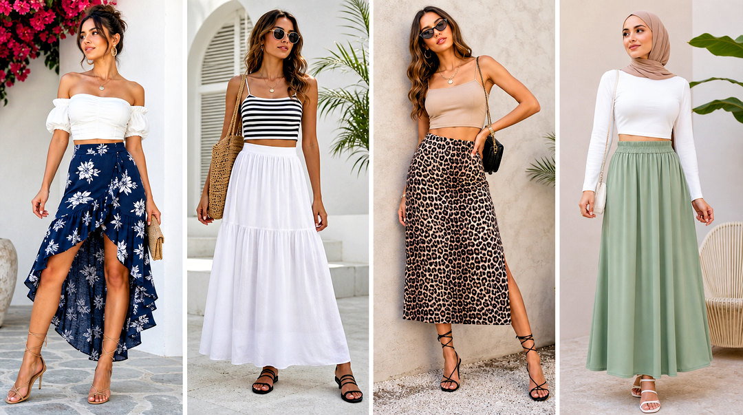 25 Cute Crop Top and Skirt Outfit Ideas for Summer You’ll Love