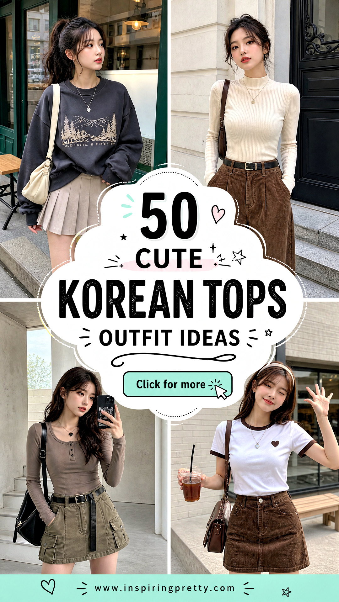 50 Cute Korean Tops Outfit Ideas for Chic K-Style Looks - 50 Cute Korean Tops Outfit Ideas for Chic K-Style Looks