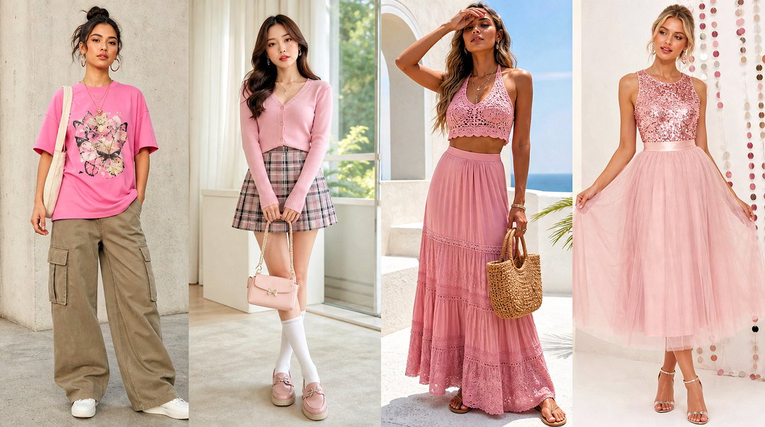 20 Cute Pink Tops for Girls: Sweet Styles for Every Season