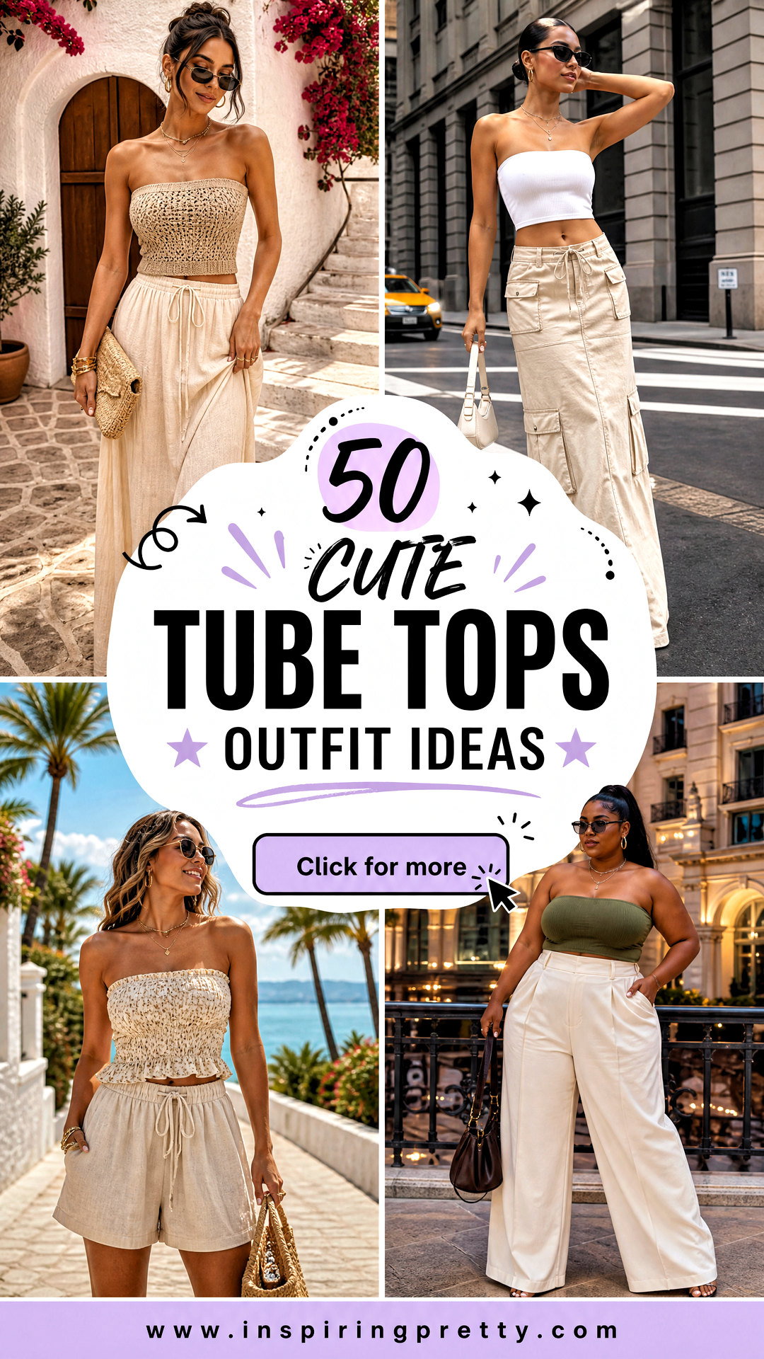 50 Cute Tube Tops Outfit Ideas for Effortless Going-Out Style - 50 Cute Tube Tops Outfit Ideas for Effortless Going-Out Style