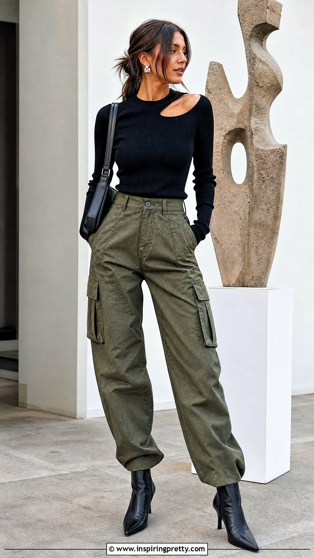 Cutout Top With Cargo Pants - 50 tops to wear with cargo pants