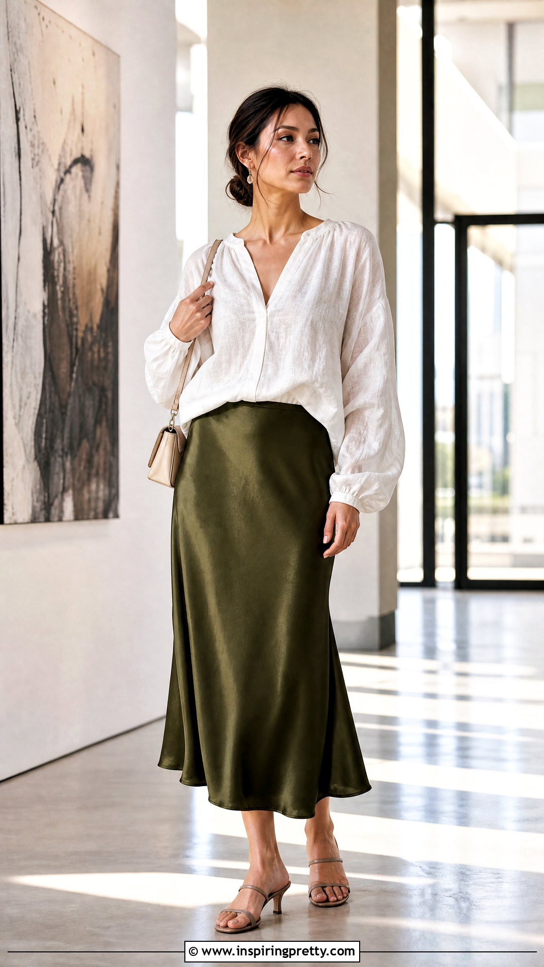Cynthia Rowley Linen Top With A Slip Skirt - 20 cynthia rowley linen top outfit ideas