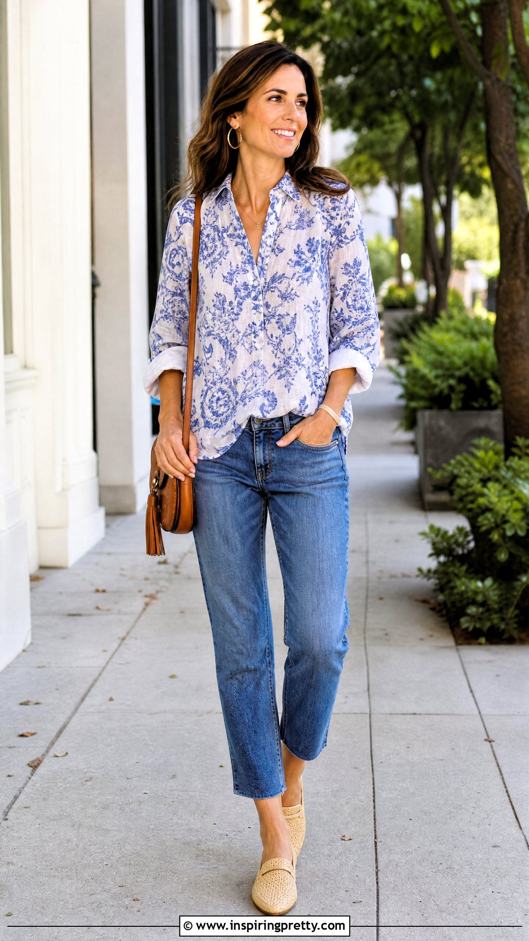 Cynthia Rowley Linen Top With Cropped Jeans - 20 cynthia rowley linen top outfit ideas