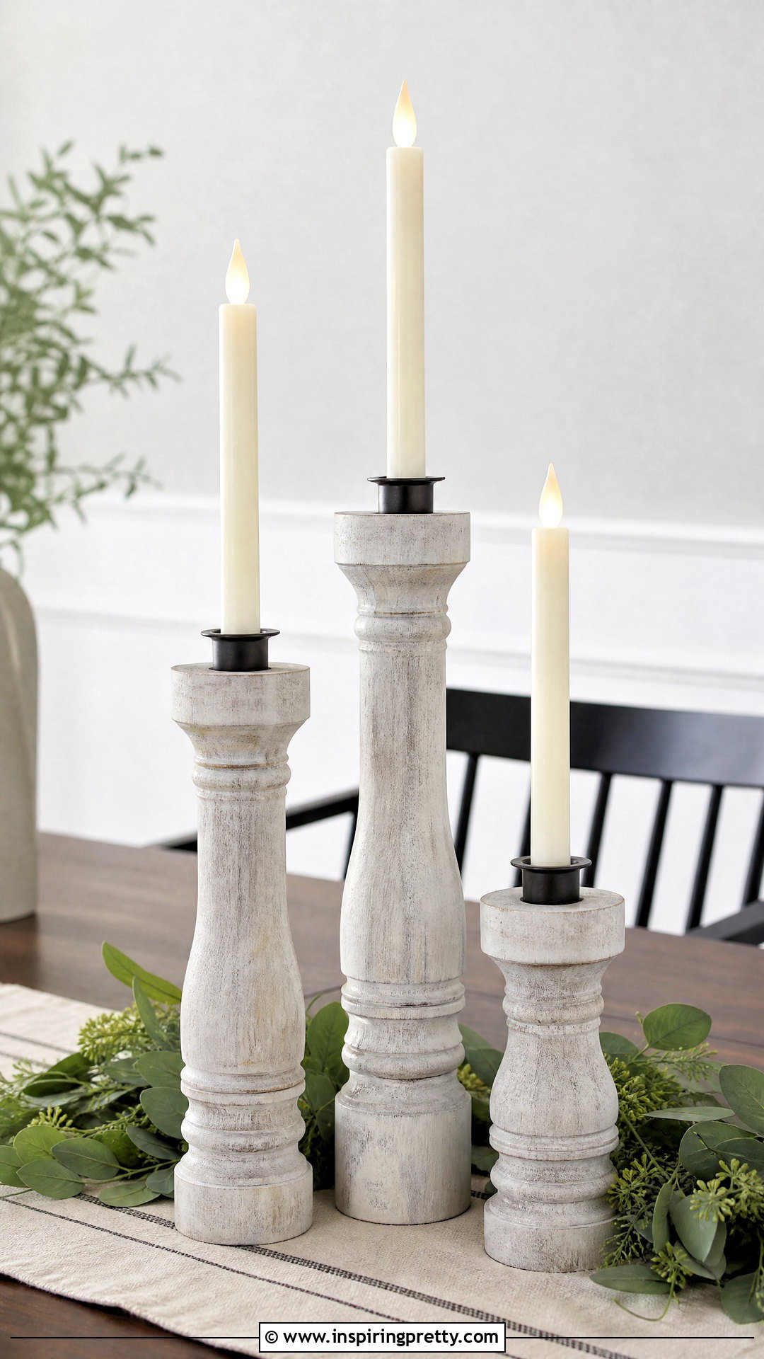 DIY Candle Holder Set - 50 top diy ideas