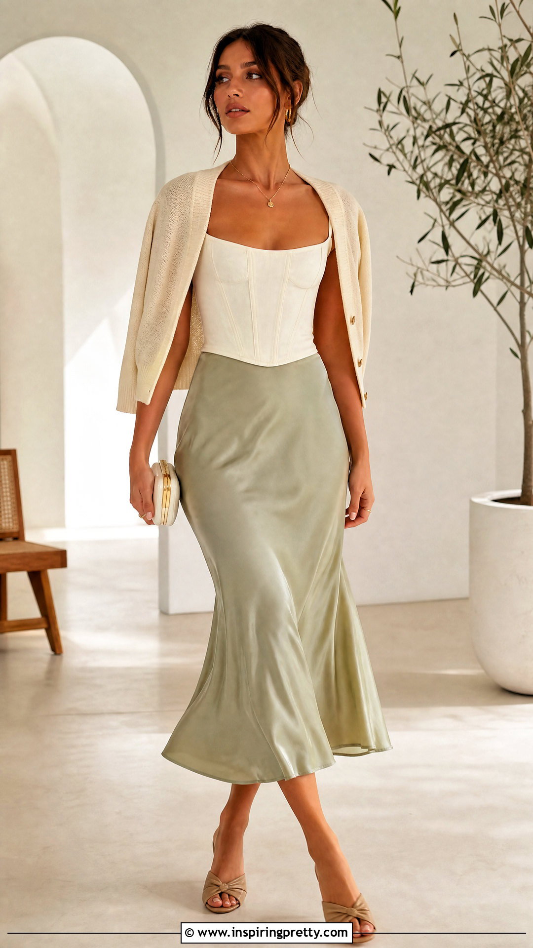 DIY Corset Top With Slip Skirt - 50 diy corset top outfit ideas