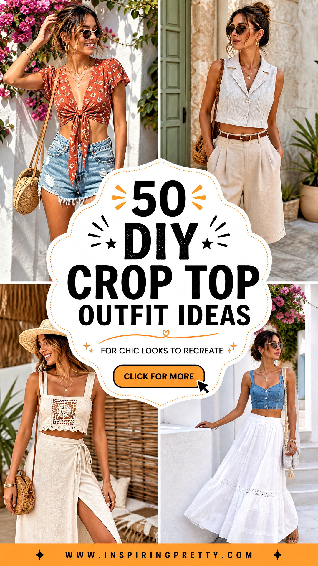 50 DIY Crop Top Outfit Ideas for Chic Looks to Recreate - 50 DIY Crop Top Outfit Ideas for Chic Looks to Recreate