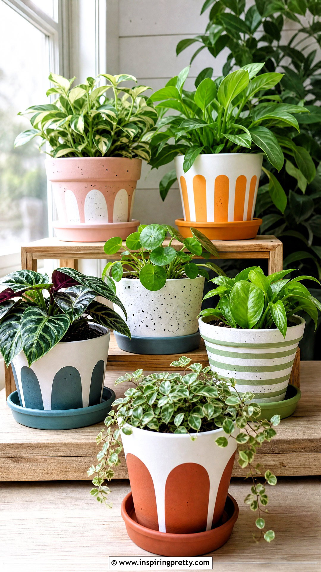 DIY Painted Plant Pots - 50 top diy ideas
