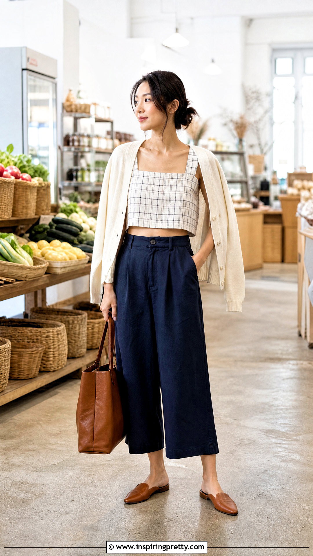 DIY Pillowcase Crop Top With Culottes - 50 diy crop top outfit ideas