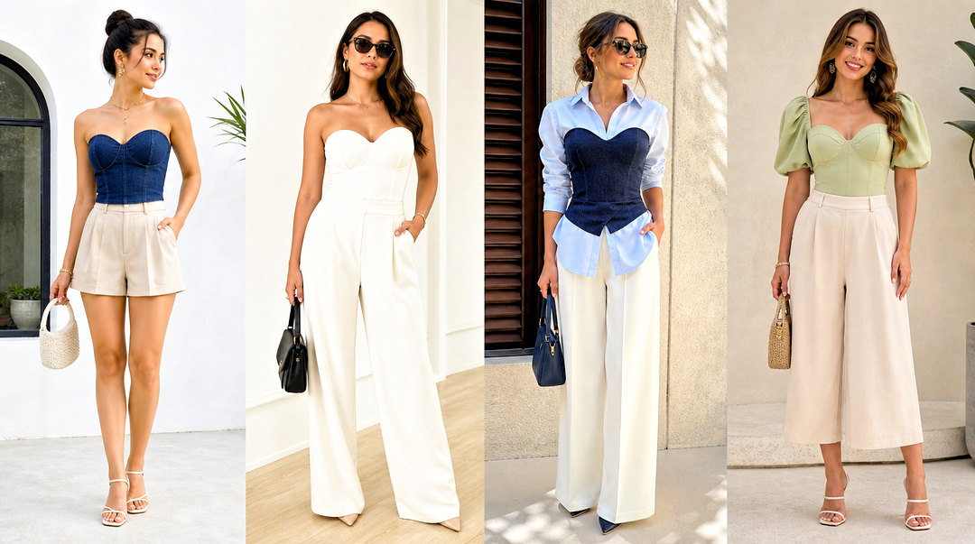 25 DIY Sweetheart Neckline Top Outfit Ideas for Date Nights